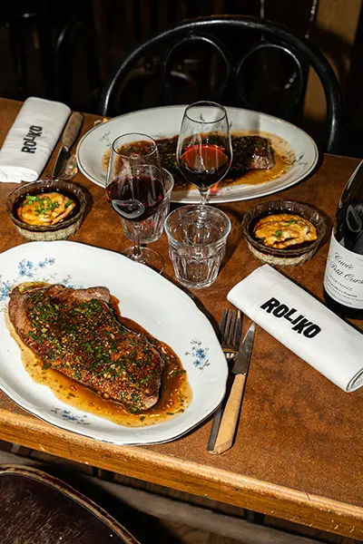 Plat de foie chez Roliko